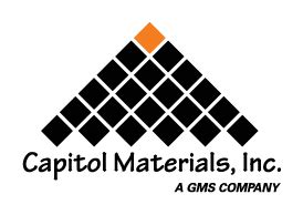 Capitol materials inc - Capitol Materials, Inc., a GMS Company, is your local supplier of high quality construction and buil General Info Your local supplier of high-quality construction and building materials for any commercial or residential project near Marietta, Georgia. In addition to gypsum drywall, steel framing, acoustic ceiling tile products, and insulation ...